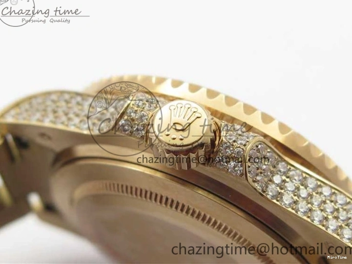 MiroTime 0329 GMT Master II 116769 BRIL Full Diamonds RG TWF Best Edition A Unique 2991